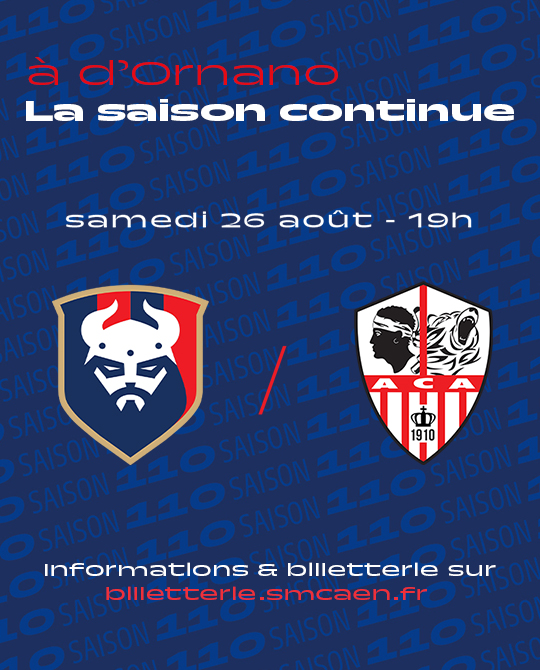 Présentation du match Stade Malherbe Caen billetterie SM Caen