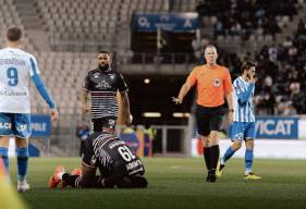 Olivier Thual avait arbitré le Stade Malherbe Caen sur la pelouse de Grenoble lors de la première partie de saison