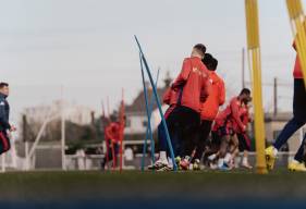 Reprise de l'entraînement ce lundi matin pour les joueurs de Michel Der Zakarian