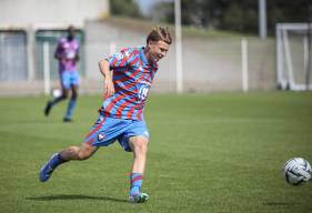 Loan Martot a inscrit le but de la victoire hier après-midi avec les U17 Nationaux sur la pelouse du FC Mantois