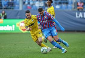 Mickaël Le Bihan et les Caennais ont concédé le match nul (2-2) face à Pau après avoir mené au score à l'heure de jeu