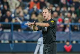 Olivier Thual a arbitré le dernier match du Stade Malherbe Caen la saison dernière face au VAFC à d'Ornano