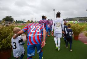 Les Caennais étaient à Vire pour leur cinquième match de préparation face à l'En Avant Guingamp ce samedi après-midi