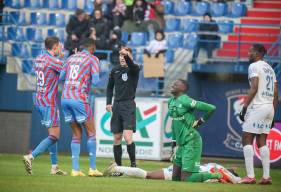 Kalifa Coulibaly va manquer quatre matchs de Ligue 2 BKT après son carton rouge reçu face à l'AC Ajaccio 