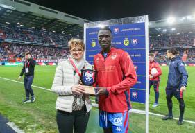 Didi Gaucho a été désigné joueur du mois Künkel pour la deuxième fois consécutive par les supporters du Stade Malherbe 