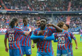 Alexandre Mendy a déjà inscrit son septième but de la saison en Ligue 2 BKT cet après-midi