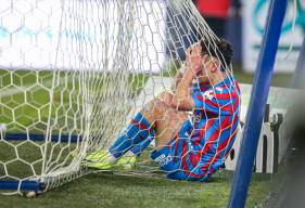 Bilal Brahimi à eu une grosse opportunité pour ouvrir le score en fin de première période face au Clermont Foot ce soir