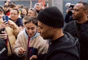 Kylian Mbappé a pu rencontrer les supporters Caennais ce jeudi 20 Février 2025