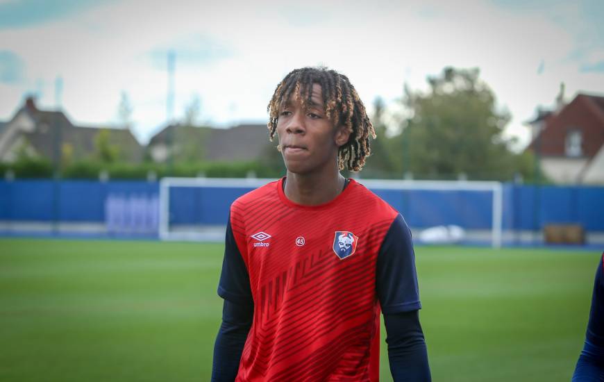 Brahim Traoré a participé au dernier rassemblement avec les bleuets au début du mois de janvier