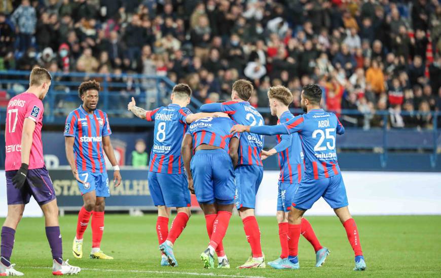 Le Stade Malherbe Caen a inscrit quatre buts à domicile pour la troisième fois de la saison