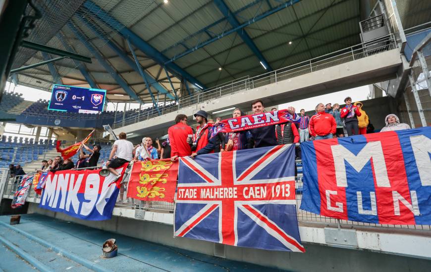 Les supporters Caennais ont déjà effectué le déplacement au stade de l'Aube lors du match face au Paris FC