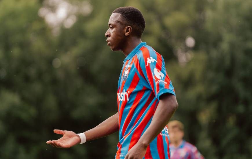 Abdoulaye Niakaté a inscrit une doublé avec l'équipe réserve sur la pelouse de Brétigny