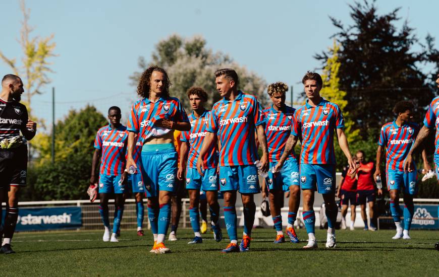 Les joueurs du Stade Malherbe Caen ont terminé leur préparation par un succès (3-1) face au FC Versailles