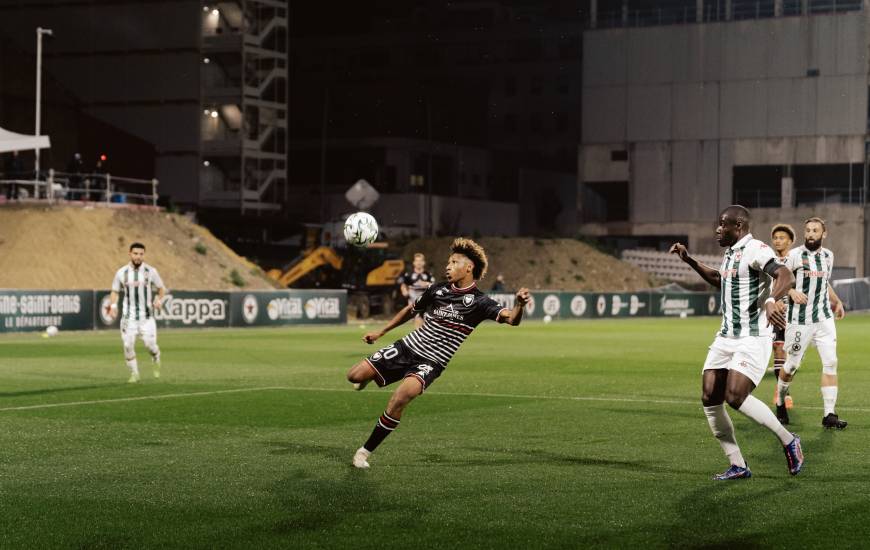 Noé Lebreton avait ouvert le score d'une superbe reprise de volée en début de rencontre ce soir au stade Bauer