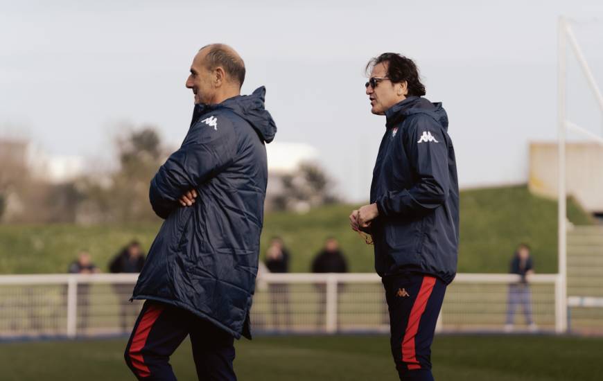 Michel Der Zakarian en compagnie de son adjoint David Bechkoura lors de la séance du jour