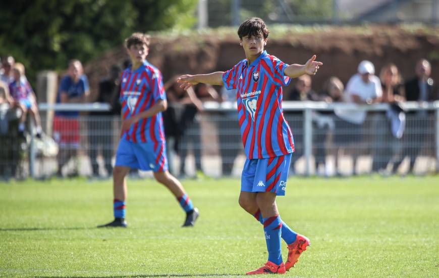 Eliot Seube et les U17 du Stade Malherbe vont tenter de conserver leur première place au classement