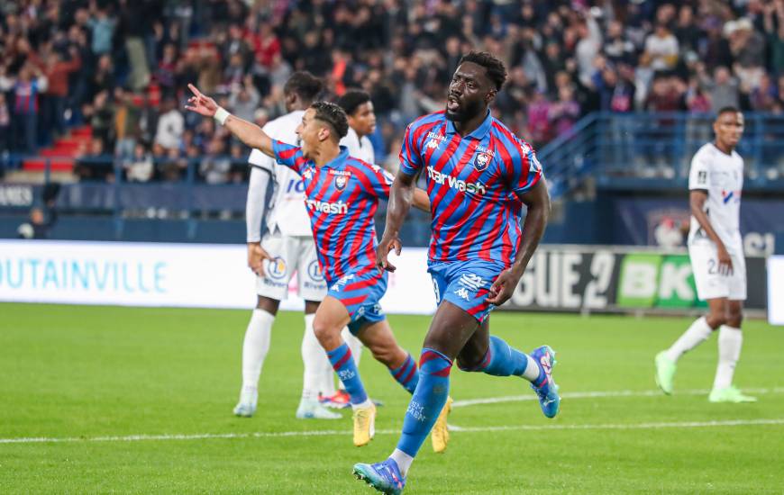 Alexandre Mendy a inscrit 70 buts en 151 matchs sous les couleurs du Stade Malherbe Caen en quatre ans