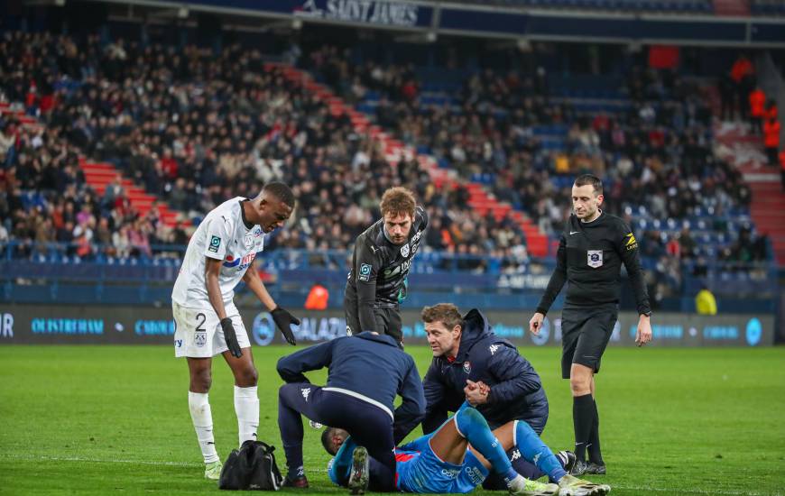 Antoine Valnet était au sifflet la saison dernière pour la réception de l'Amiens SC