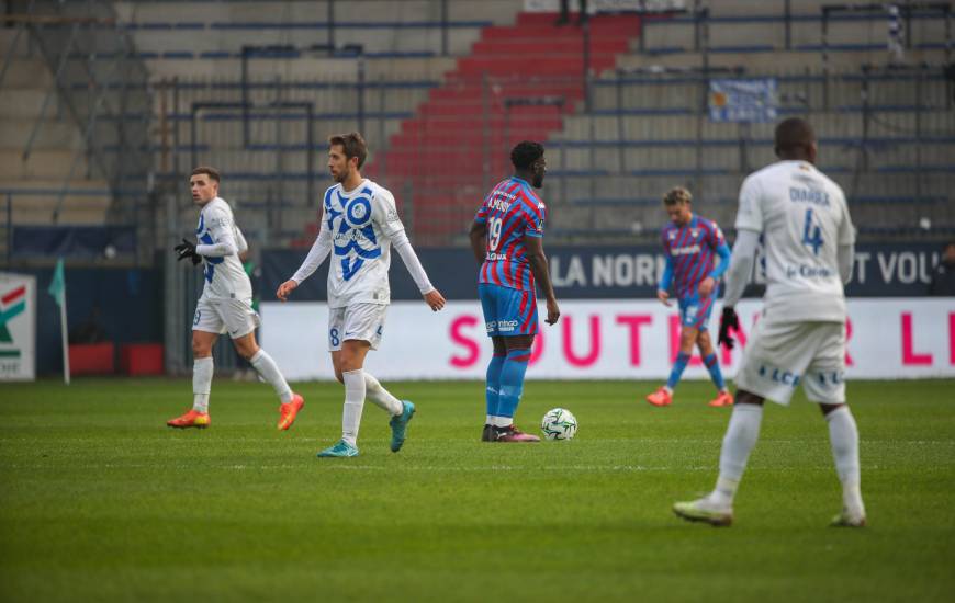 Alexandre Mendy et les Caennais viennent d'enchaîner un cinquième revers de suite toutes compétitions confondues