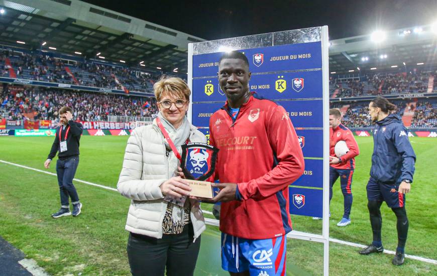 Didi Gaucho a été désigné joueur du mois Künkel pour la deuxième fois consécutive par les supporters du Stade Malherbe 