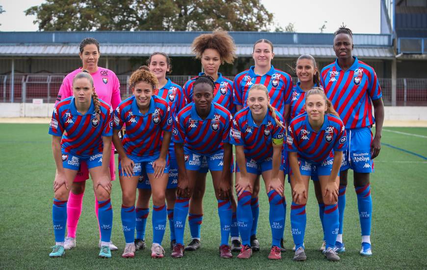 Les joueuses du Stade Malherbe Caen ont subi la loi du leader auxerrois hier après-midi à Venoix