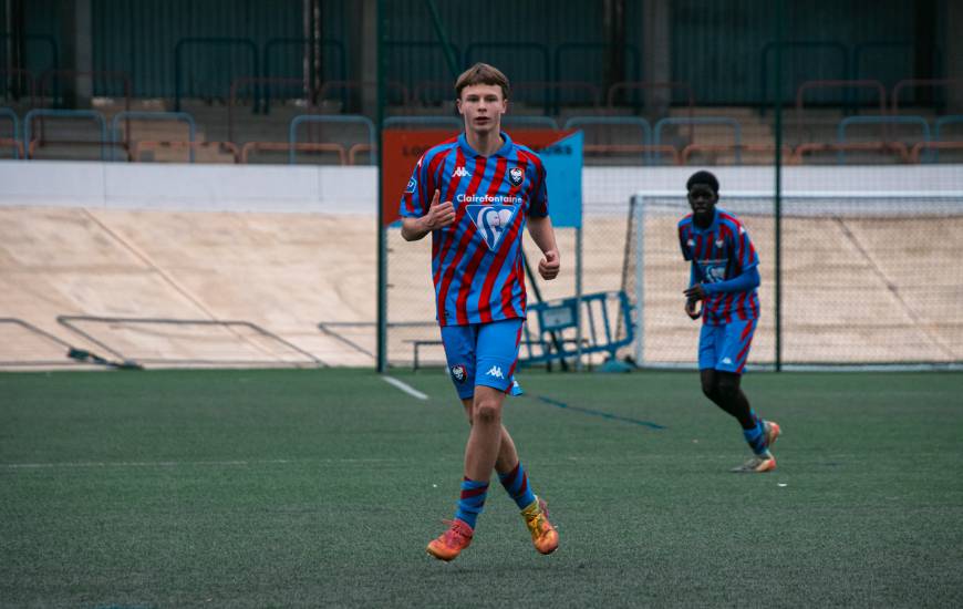 Loan Martot et les U17 du Stade Malherbe affrontent le Stade Brestois en match amical ce week-end