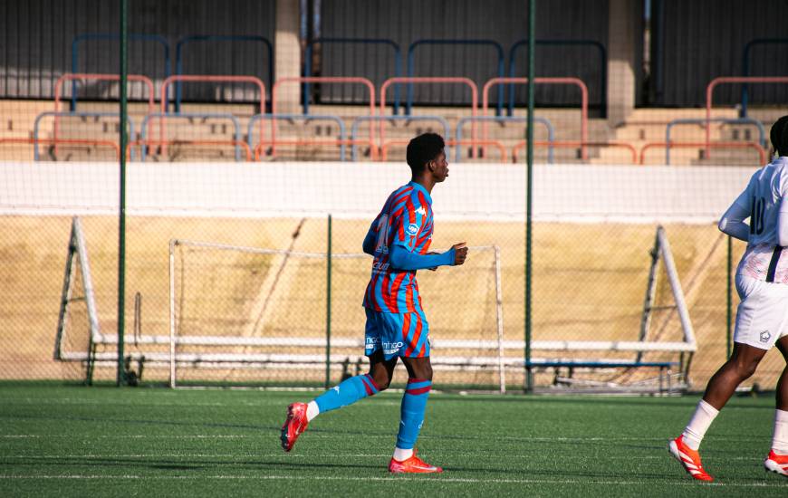 Diabé Kanouté et les U18 du Stade Malherbe Caen voient leur parcours en Coupe Gambardella s'arrêter en 16e de finale