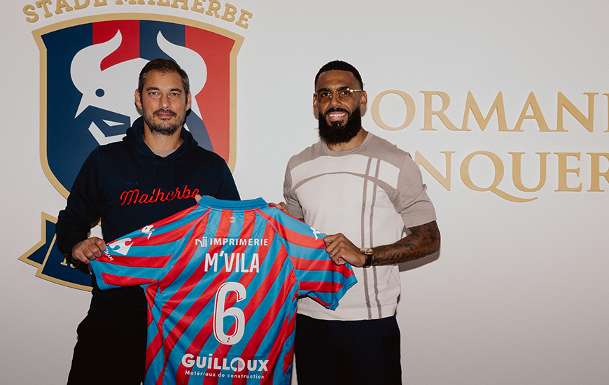 Yann M'Vila est la première recrue de ce mercato estival du côté du Stade Malherbe Caen