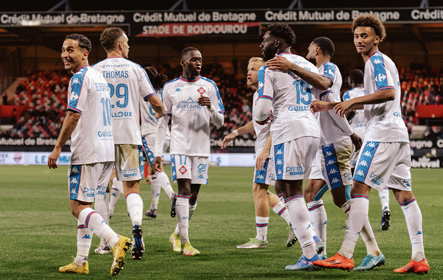 Le Stade Malherbe Caen portait pour la première fois de la saison son maillot third face à l'En Avant Guingamp